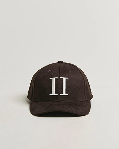 LES DEUX Encore Suede Baseball Cap Coffee Brown – Brun