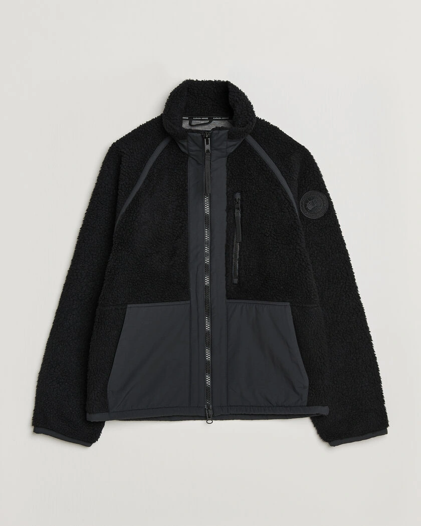 Canada Goose Black Label Westport Fleece Jacket Black – Svart