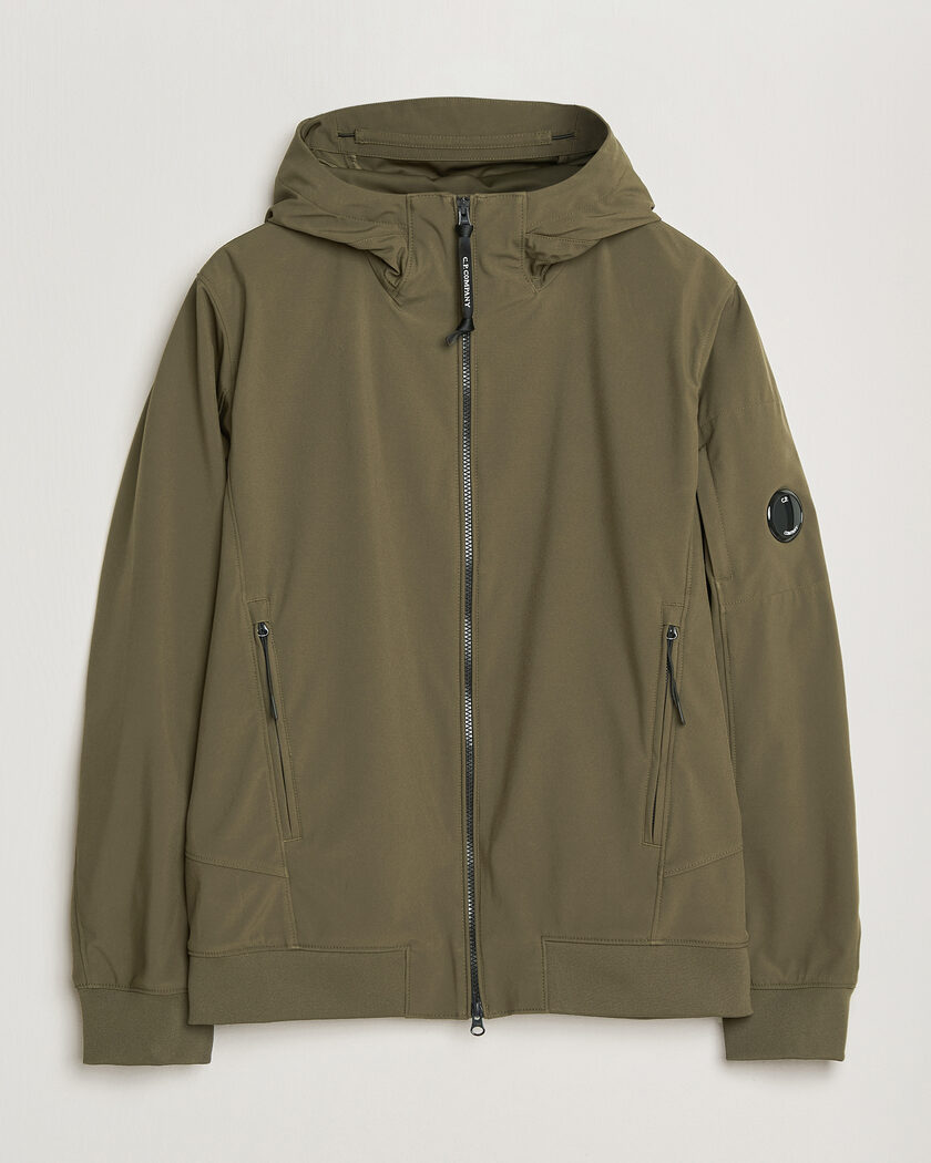 C.P. Company Shell R Hooded Jacket Dark Green – Grønn