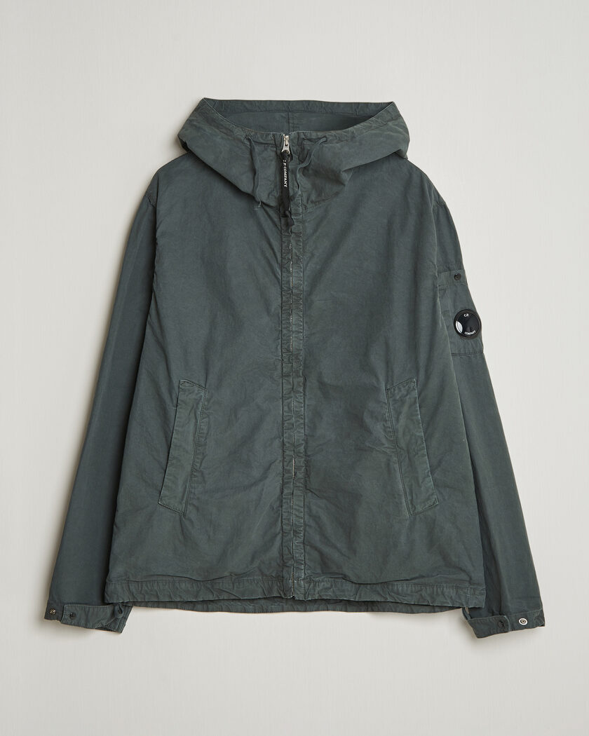C.P. Company Micro Reps Hooded Jacket Dark Grey – Grå