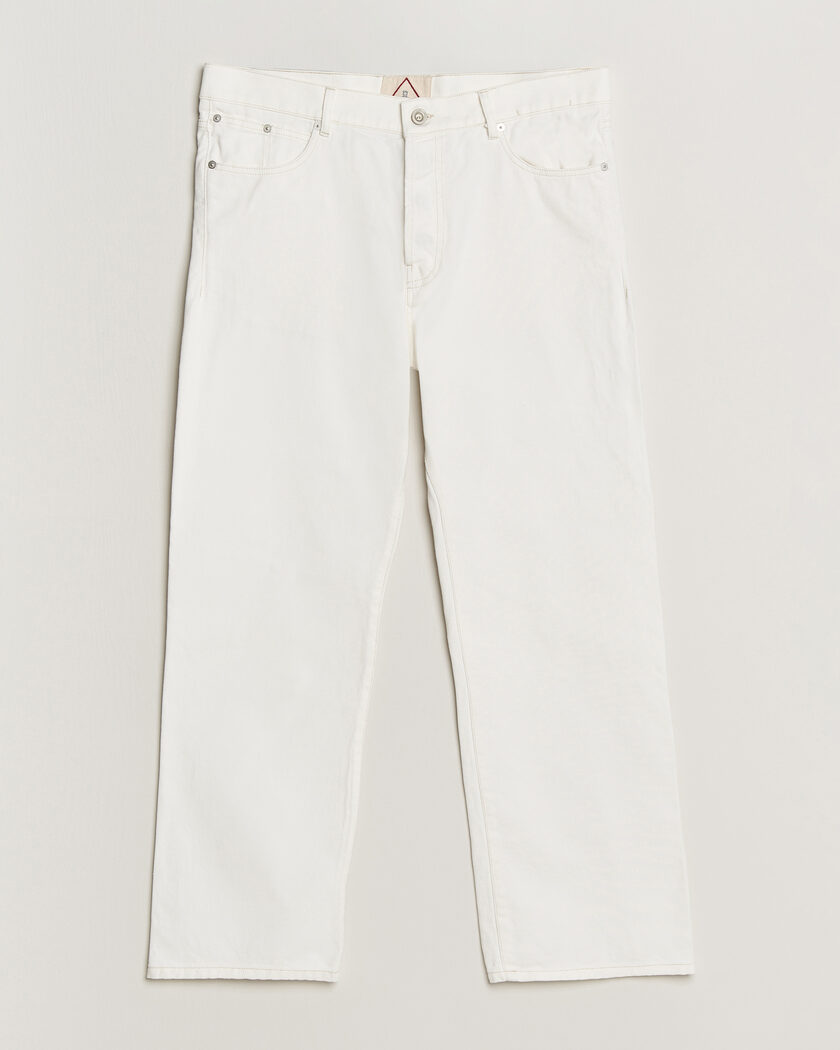C.P. Company Bull Denim 10oz Jeans White – Hvit
