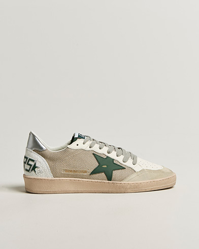 Golden Goose Ball Star Sneakers White/Green – Hvit