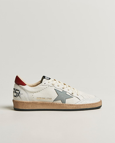 Golden Goose Ball Star Sneakers White/Red – Hvit
