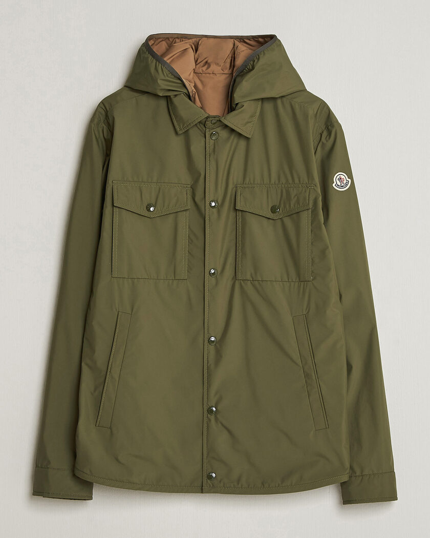  Moncler Chirano Shirt Jacket Military – Grønn