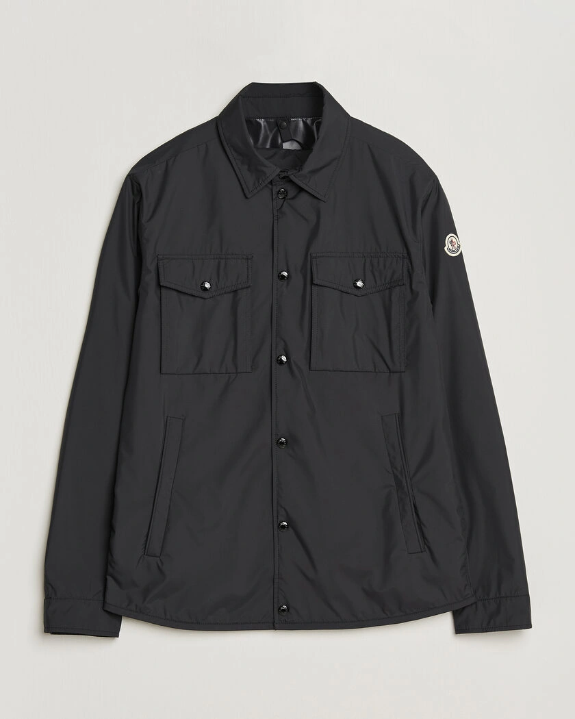 Moncler Chirano Shirt Jacket Black – Svart