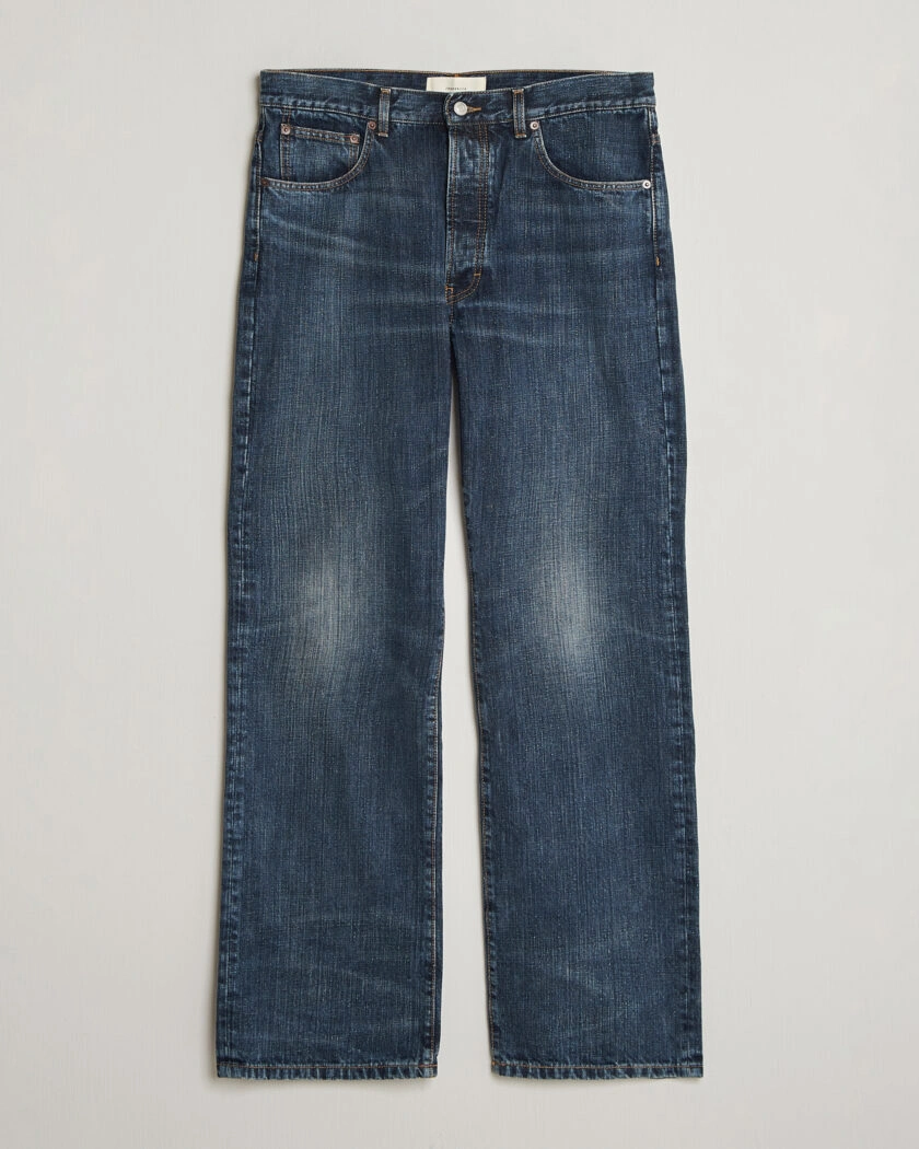 Jeanerica VM009 Vega Jeans Dark Blue Righe – Blå