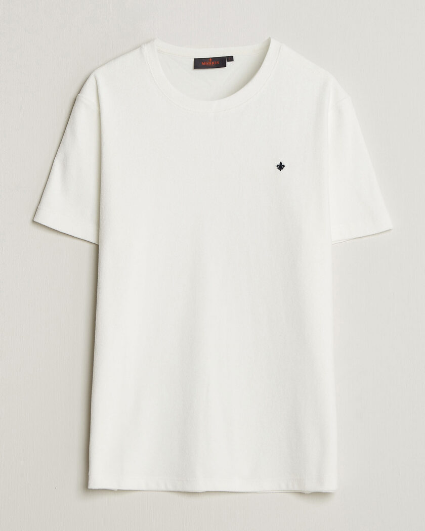 Morris Delon Terry Tee Off White – Hvit