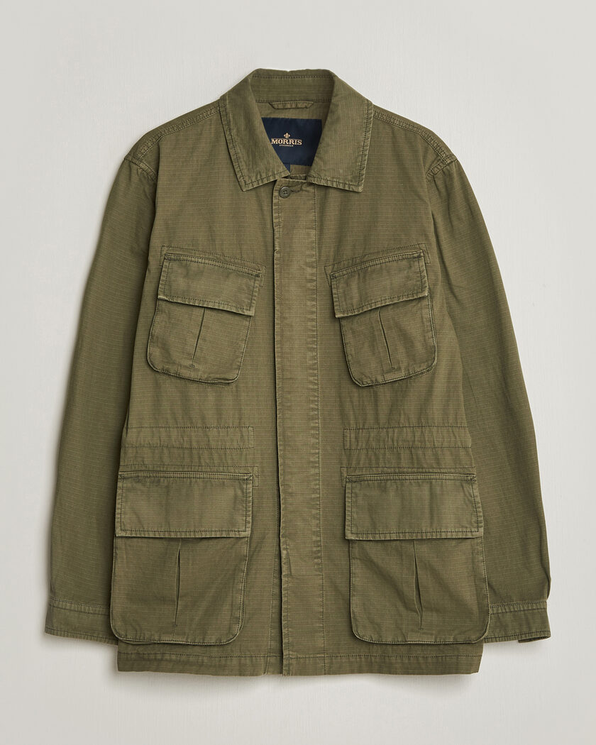 Morris Graham Field Jacket Olive – Grønn