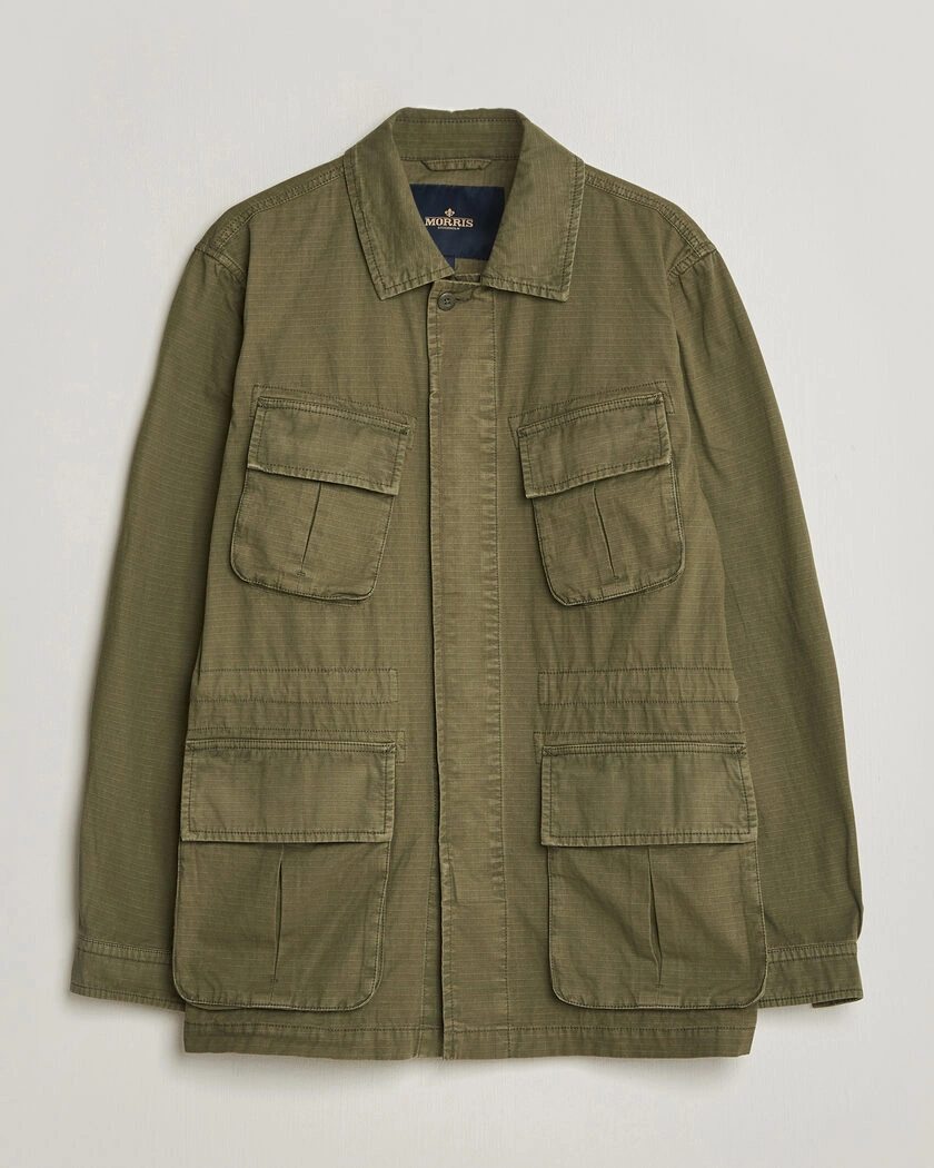 Morris Graham Field Jacket Olive – Grønn