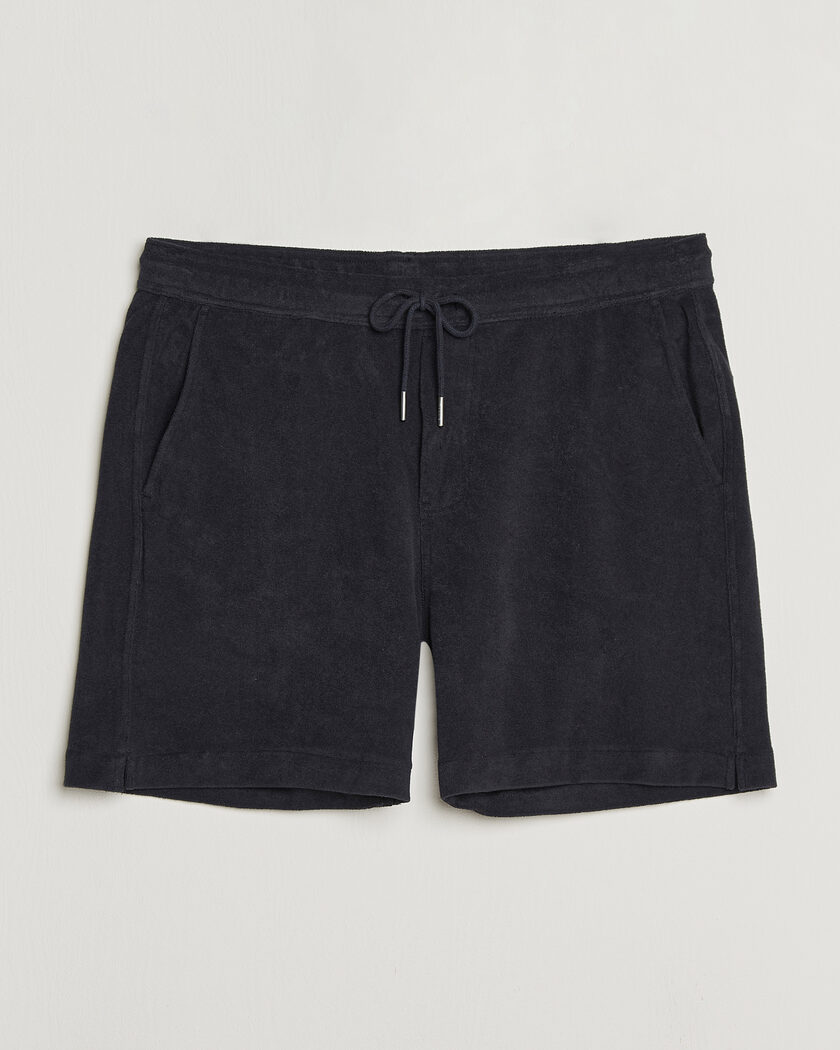 Morris Delon Terry Shorts Navy – Blå