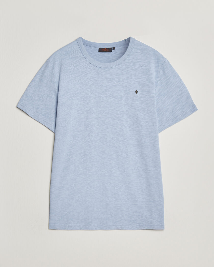 Morris Watson Slub T-Shirt Light Blue – Blå