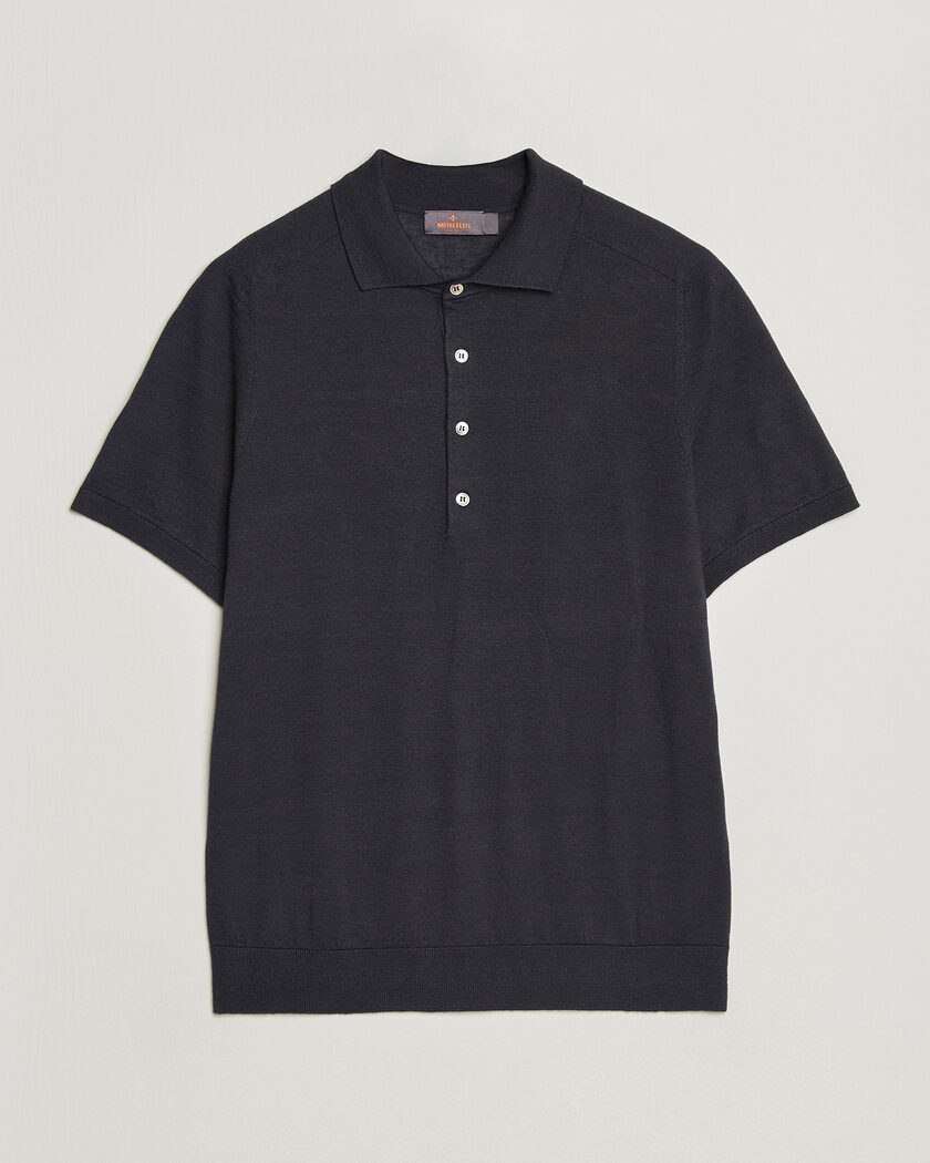 Morris Colin Short Sleeve Polo Shirt Navy – Blå