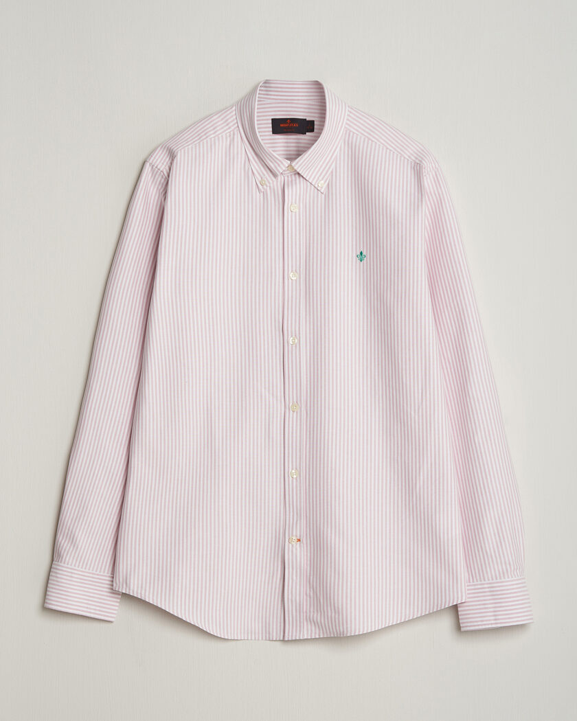 Morris Douglas Striped Oxford Shirt Pink – Rosa