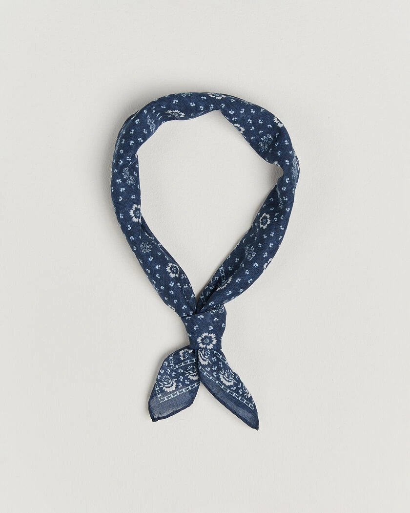 Morris Bandana Navy – Blå