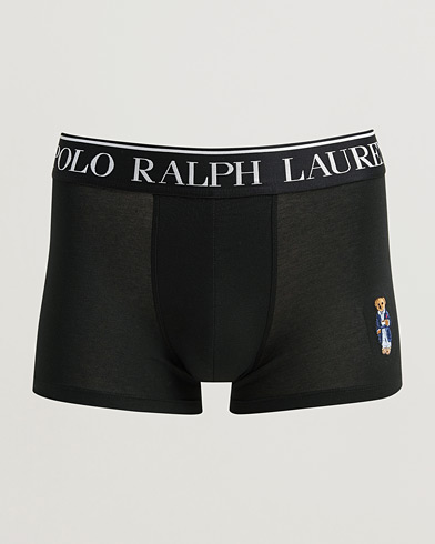 Polo Ralph Lauren Cotton Bear Trunk Polo Black – Svart