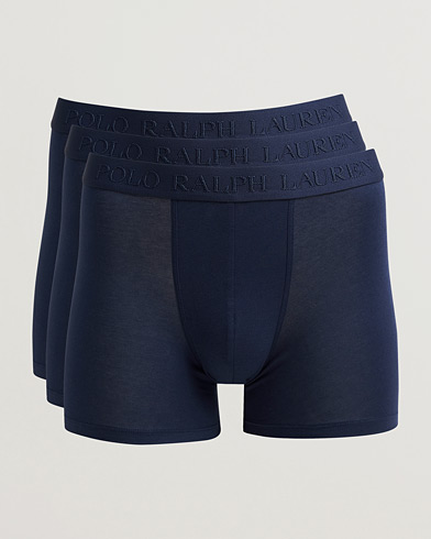 Polo Ralph Lauren 3-Pack Boxer Briefs Navy – Blå
