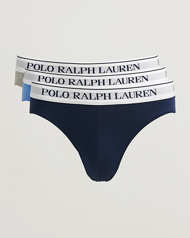 Polo Ralph Lauren 3-Pack Brief Navy/Harbour Island/Andover – Flerfarget