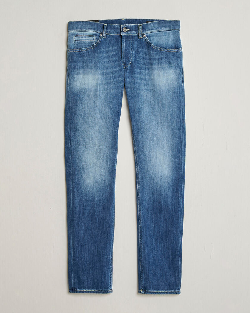 Dondup George Jeans Medium Blue – Blå