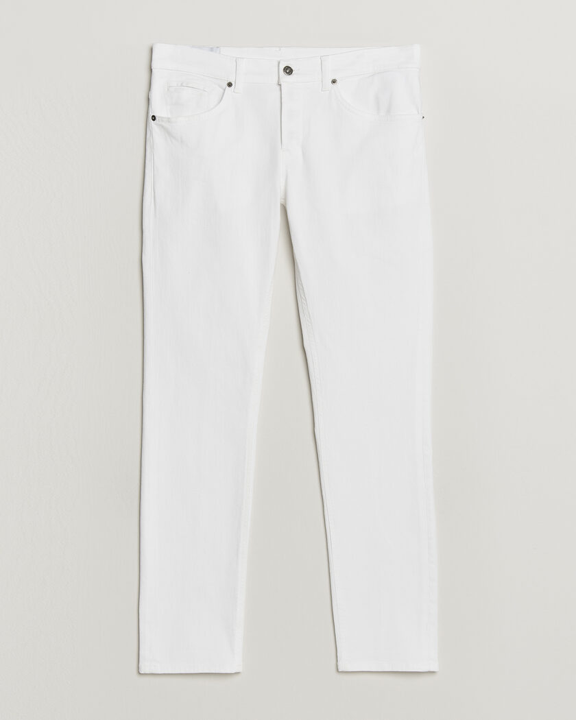 Dondup George Bullstretch 5-Pocket Pants White – Hvit