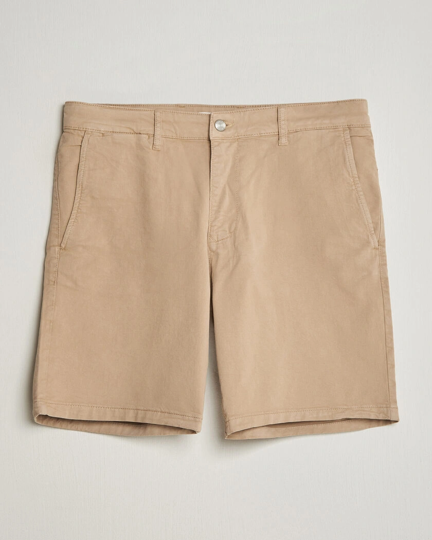 NN07 Aden Regular Fit Chino Shorts Desert Khaki – Beige