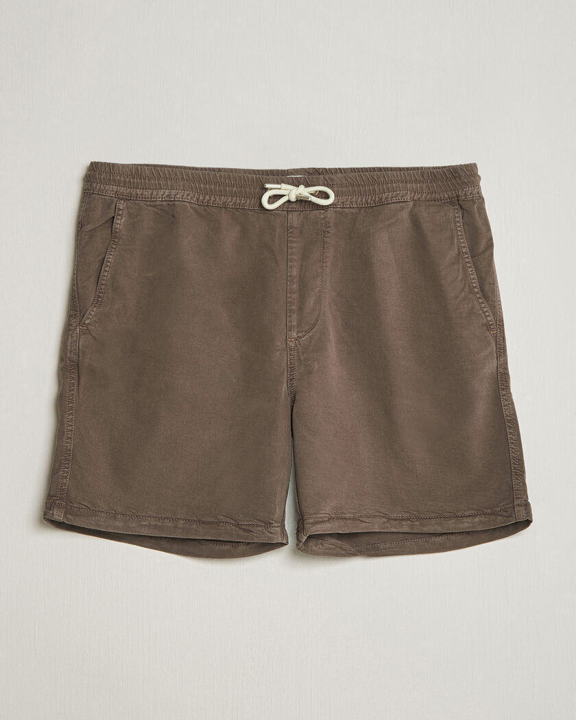 NN07 Gregor Drawstring Shorts Mable Husk – Grønn