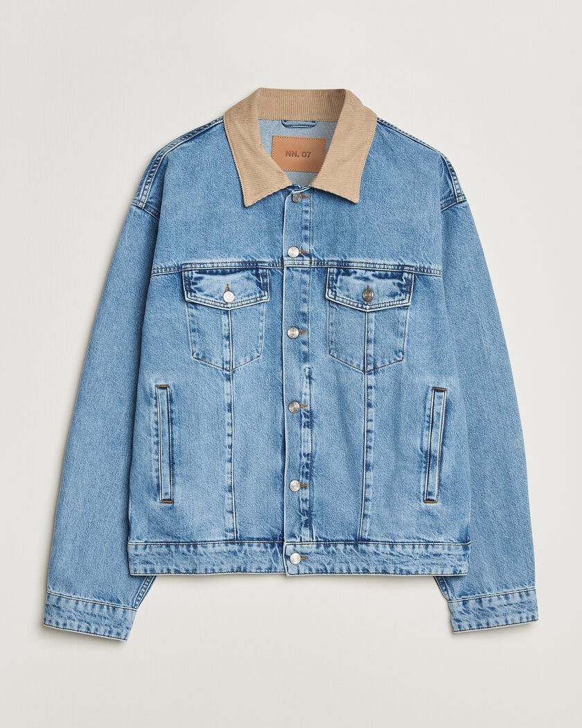 NN07 Roy Denim Jacket Vintage Blue – Blå