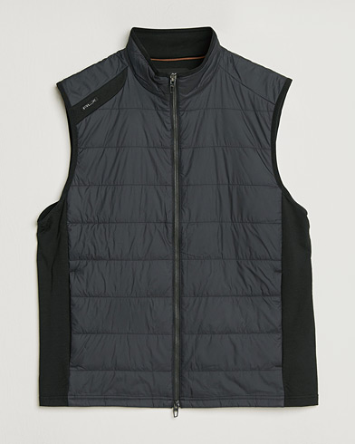 RLX Ralph Lauren Performance Wool Vest Polo Black – Svart