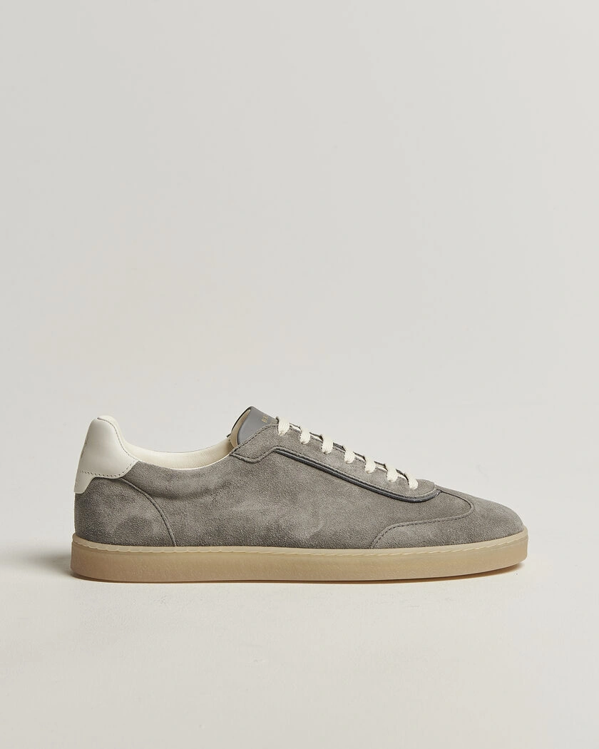 Brunello Cucinelli Low Top Sneakers Grey Suede – Grå