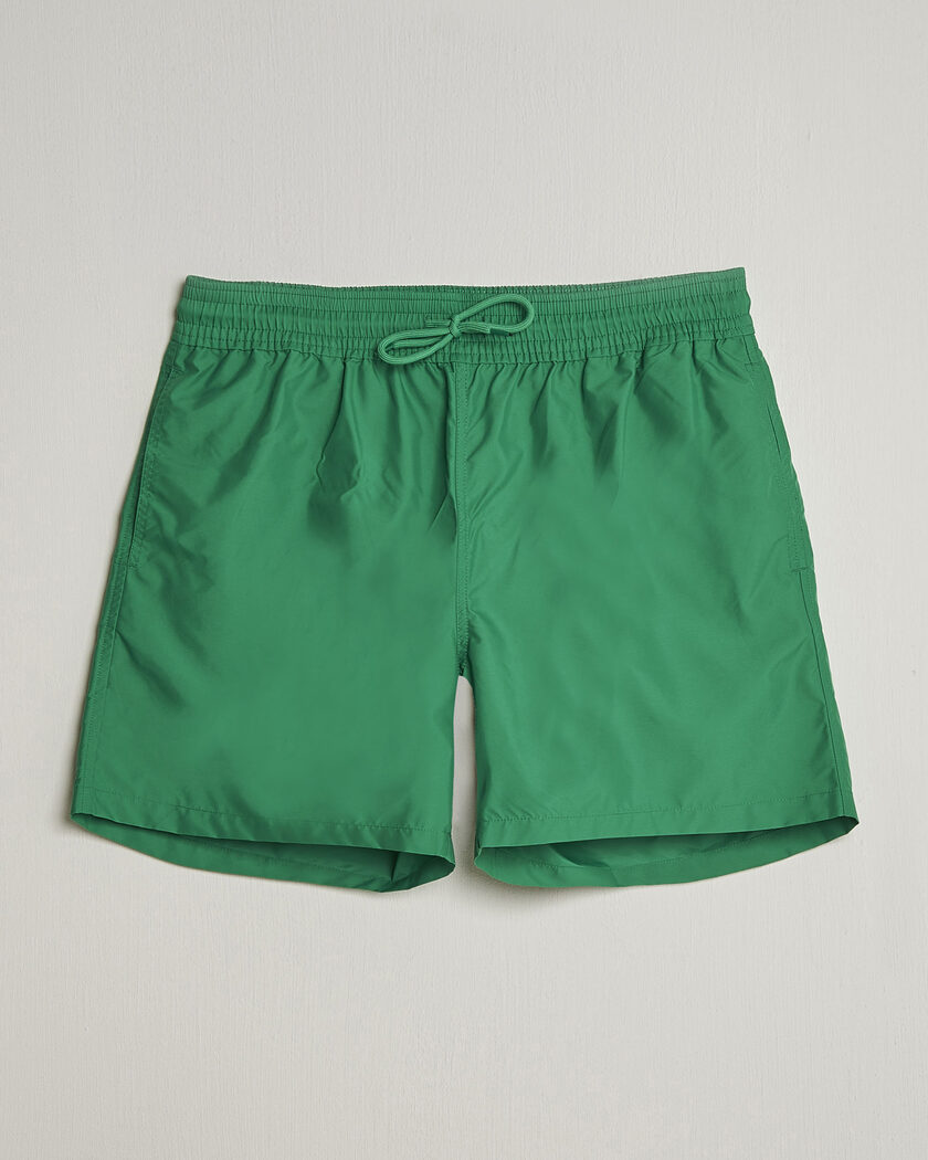 Colorful Standard Classic Organic Swim Shorts Kelly Green – Grønn