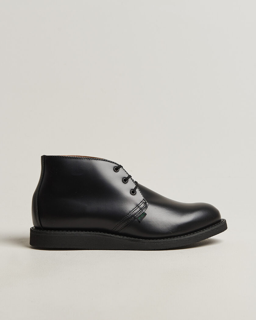 Red Wing Shoes Postman Chukka Black Chaparral – Svart