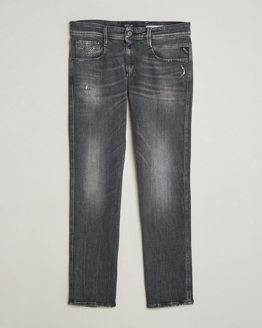 Replay Anbass 5 Years Wash Jeans Washed Grey – Grå