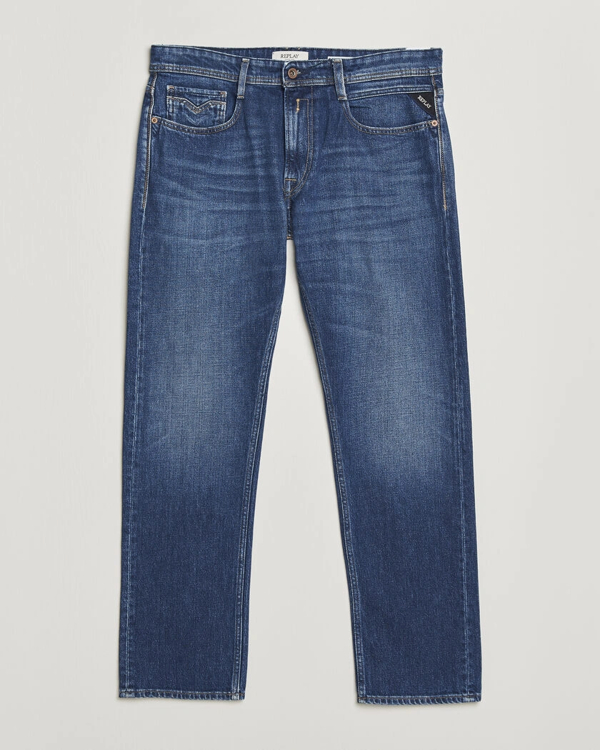 Replay Rocco Comfort Fit Original Jeans Dark Blue – Blå