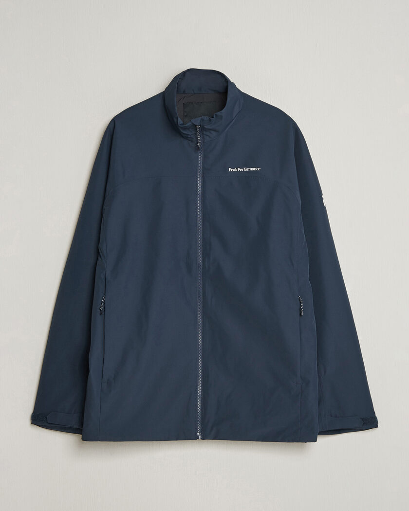 Stone Island Ghost Piece O-Ventile Jacket Navy Blue hos CareOfCarl.no