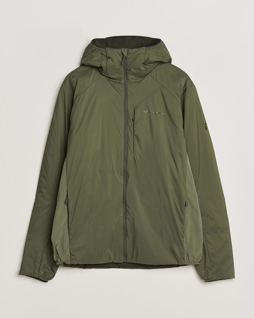 Peak Performance Freelight Reversible Hooded Jacket Pine Needle – Grønn