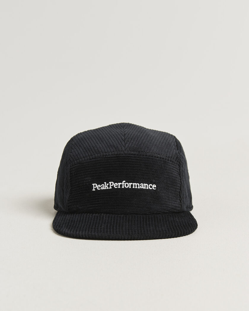 Peak Performance Cord Cap Black – Svart