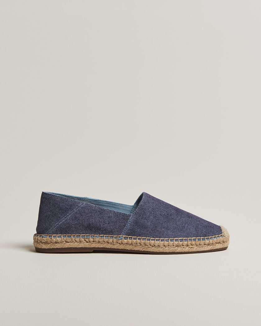 Polo Ralph Lauren Cevio Denim Espadrilles Blue – Blå