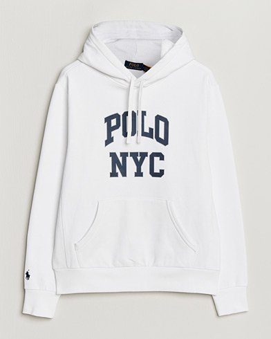 Polo Ralph Lauren Athletic Fleece Hoodie White – Hvit