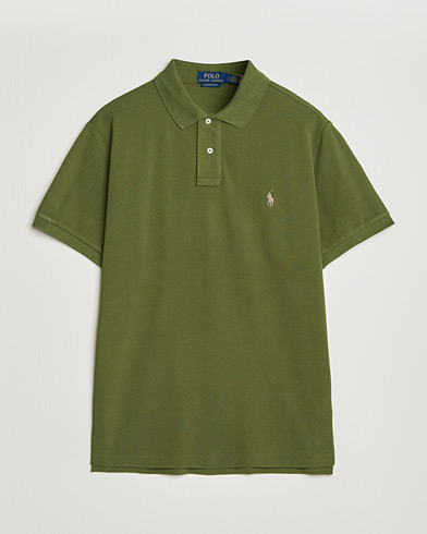 Polo Ralph Lauren Custom Slim Fit Polo Supply Olive – Grønn