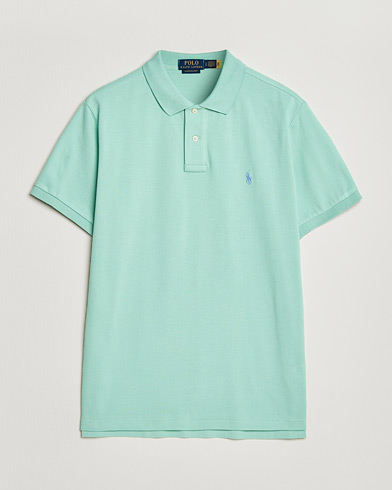 Polo Ralph Lauren Custom Slim Fit Polo Celadon – Grønn