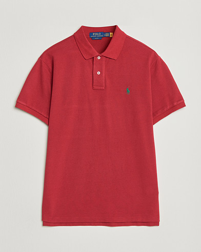 Polo Ralph Lauren Slim Fit Polo Heritage Red – Rød