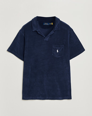 Polo Ralph Lauren Cotton Terry Polo Newport Navy – Blå