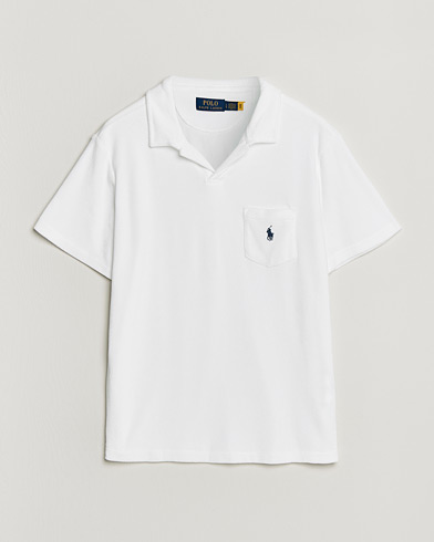 Polo Ralph Lauren Cotton Terry Polo White – Hvit