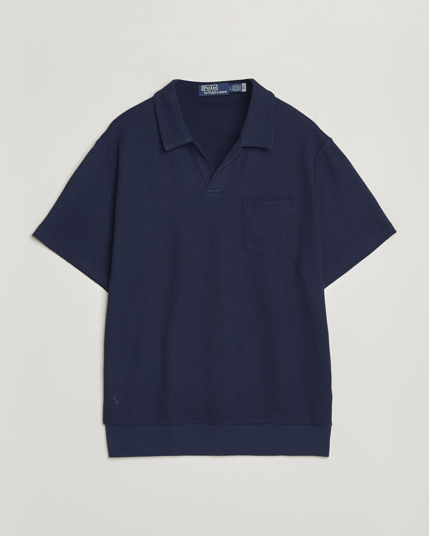 Polo Ralph Lauren Knitted Polo Cruise Navy – Blå
