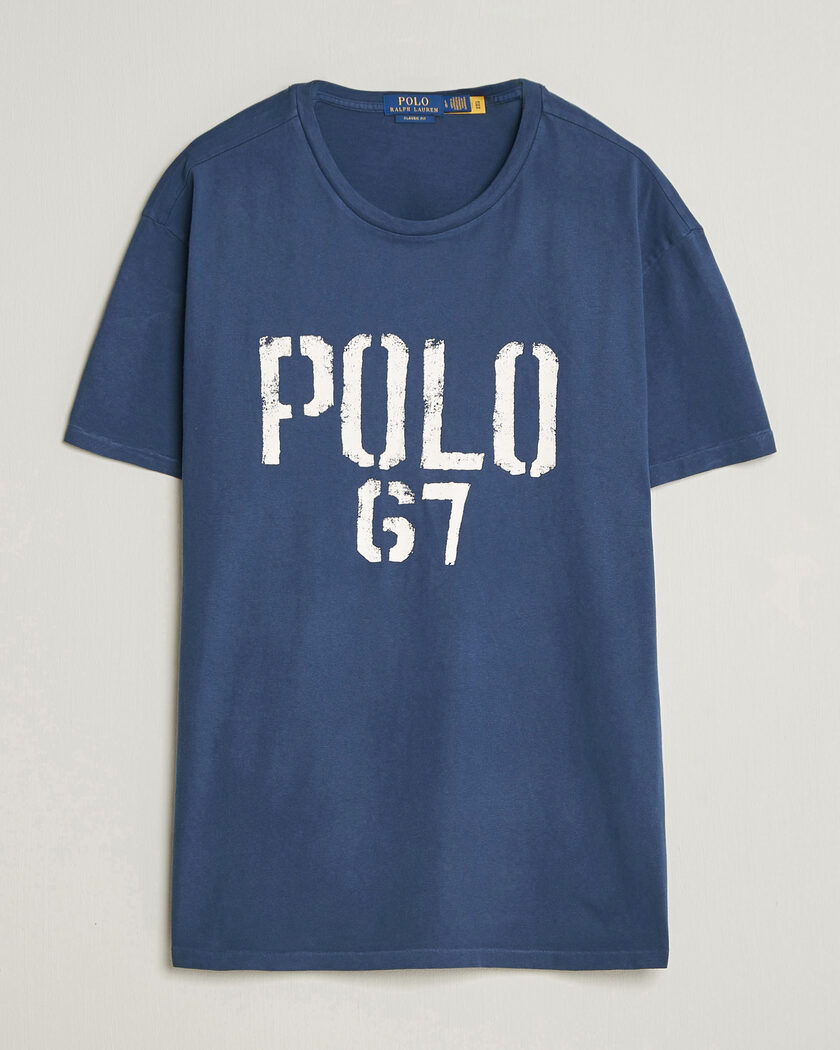 Polo Ralph Lauren Jersey Logo T-Shirt Dark Cobalt – Blå