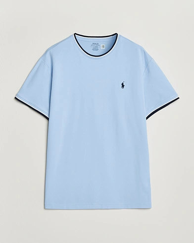 Polo Ralph Lauren Mesh Polo T-Shirt Office Blue – Blå