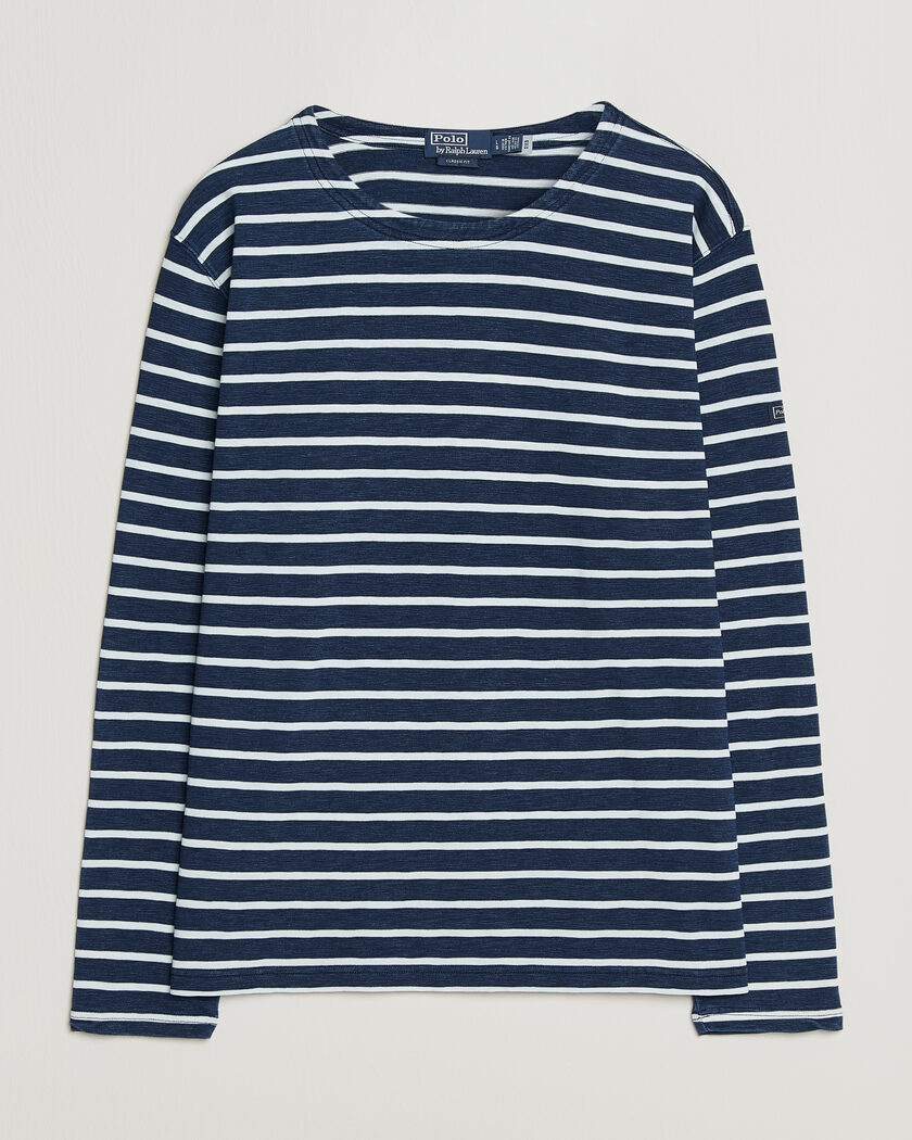 Polo Ralph Lauren Long Sleeve Jersey T-Shirt Dark Indigo – Blå