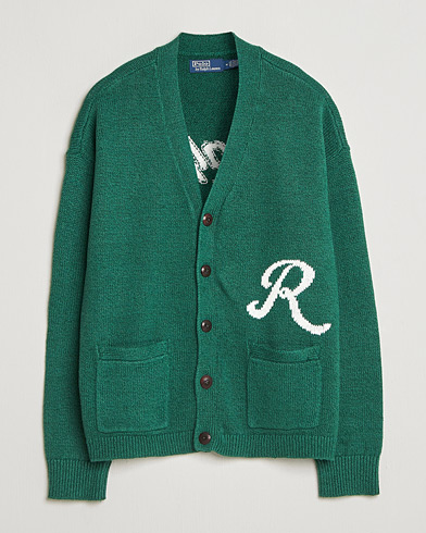 Polo Ralph Lauren Linen Blend Cardigan Bay Green – Grønn