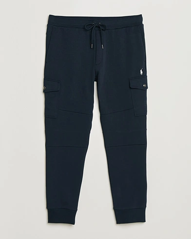 Polo Ralph Lauren Double Knitted Athletic Sweatpants Aviator Navy – Blå