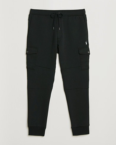 Polo Ralph Lauren Double Knitted Athletic Sweatpants Polo Black – Svart