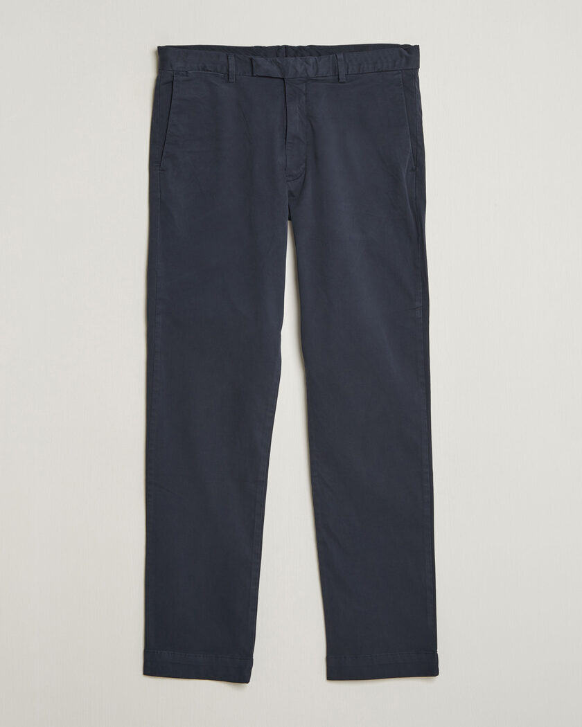 Polo Ralph Lauren Jarrett Satin Chinos Aviator Navy – Blå